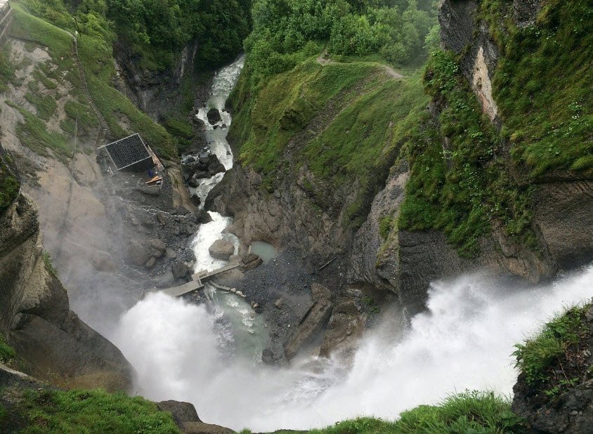 Reichenbach Falls, Near Meiringen, Bern, Switzerland